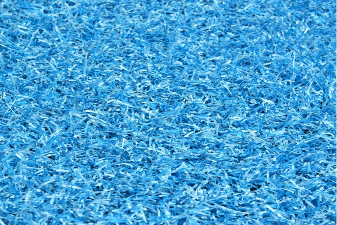 Kunstrasen Azure Blau